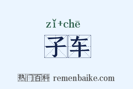 子车是什么意思的图片